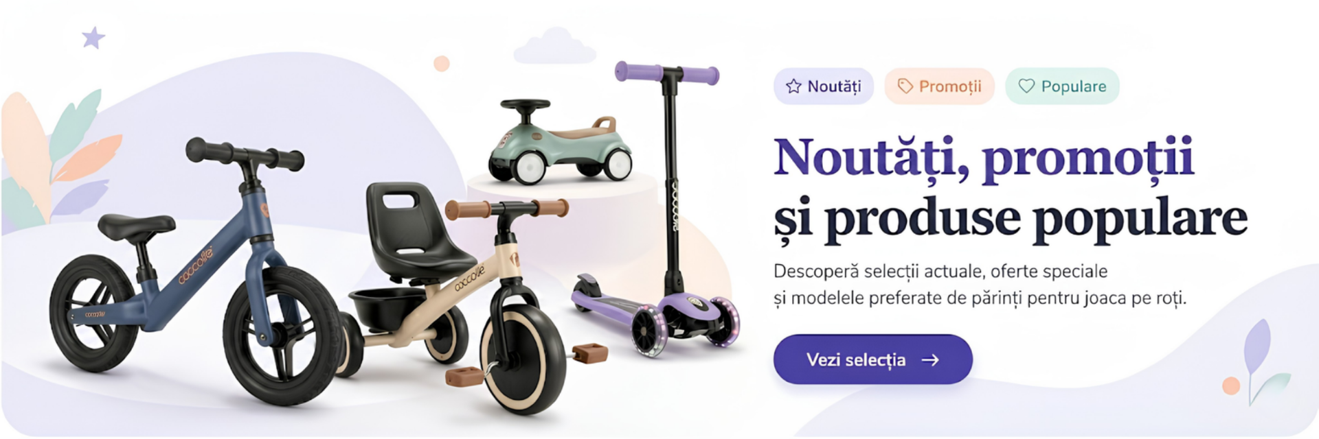 Oferte, noutăți și produse preferate de părinți